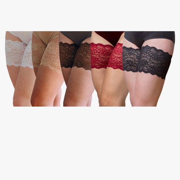 Thigh Bands Color Black Size X-Large - Picture 3 of 11